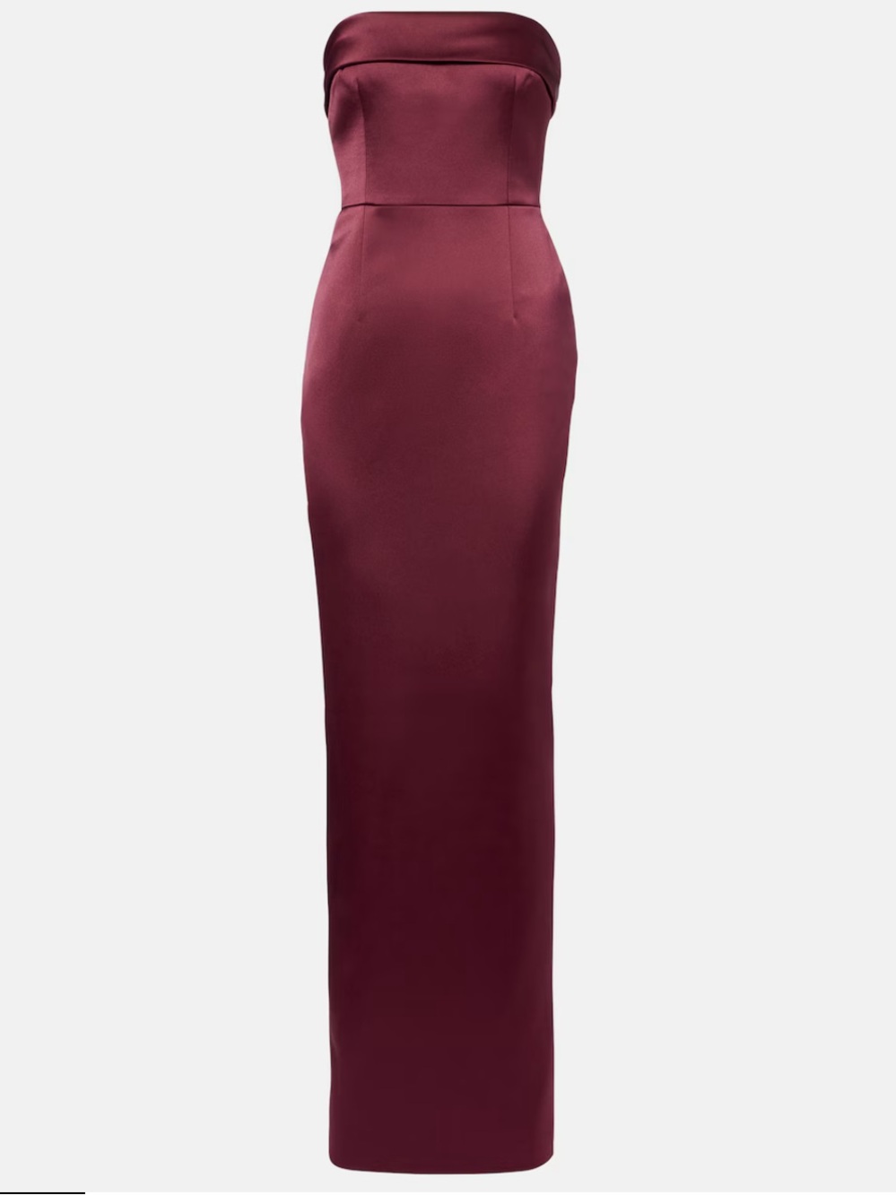 Strapless Evening Gown